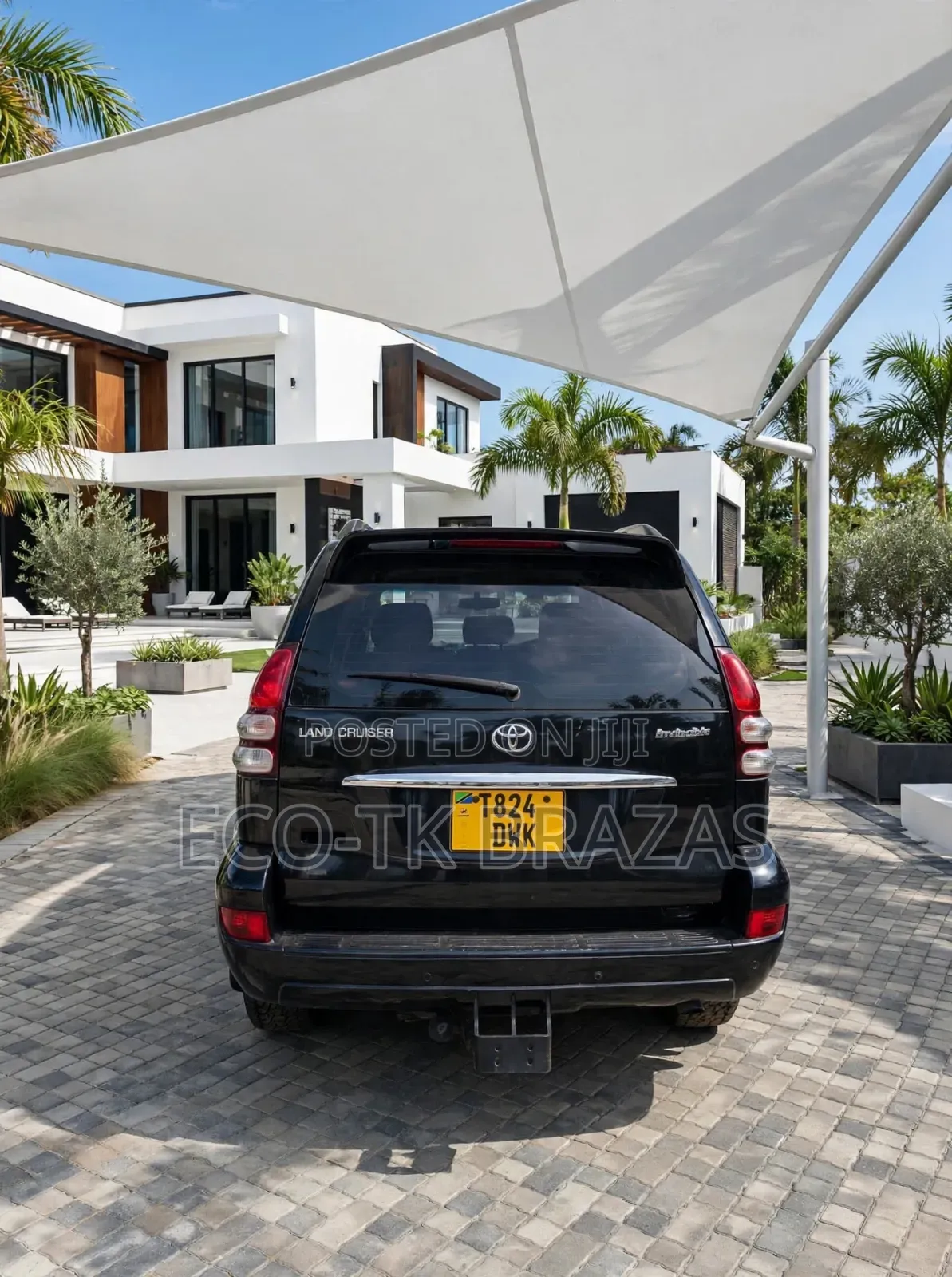 Toyota Land Cruiser Prado 3.0 D-4D 5dr 2008 Black