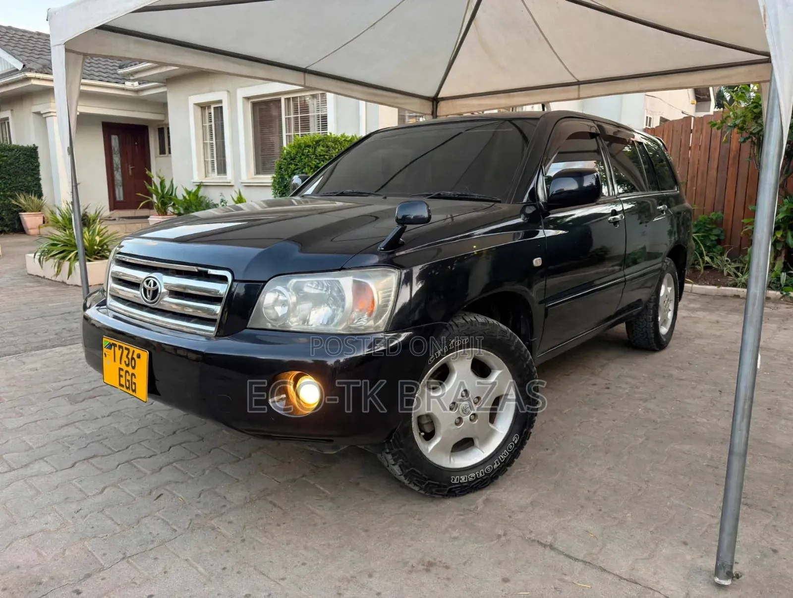 Toyota Kluger 2006 Black