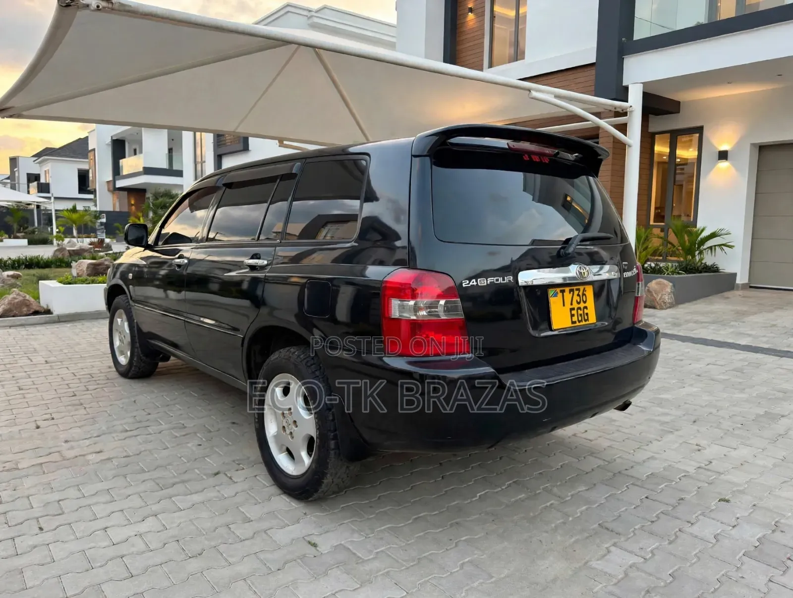Toyota Kluger 2006 Black