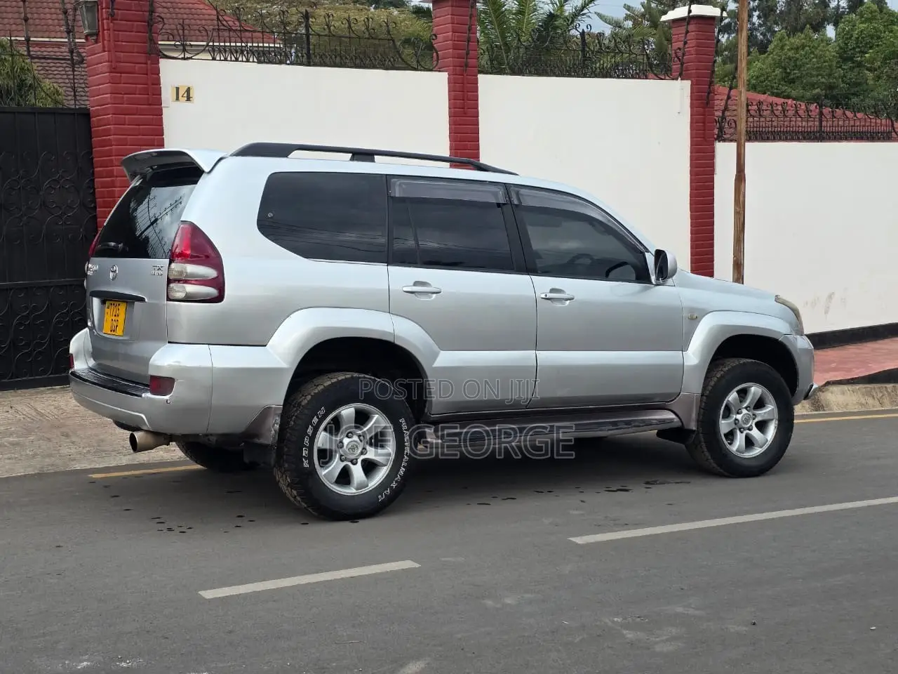 Toyota Land Cruiser Prado 2004 Silver