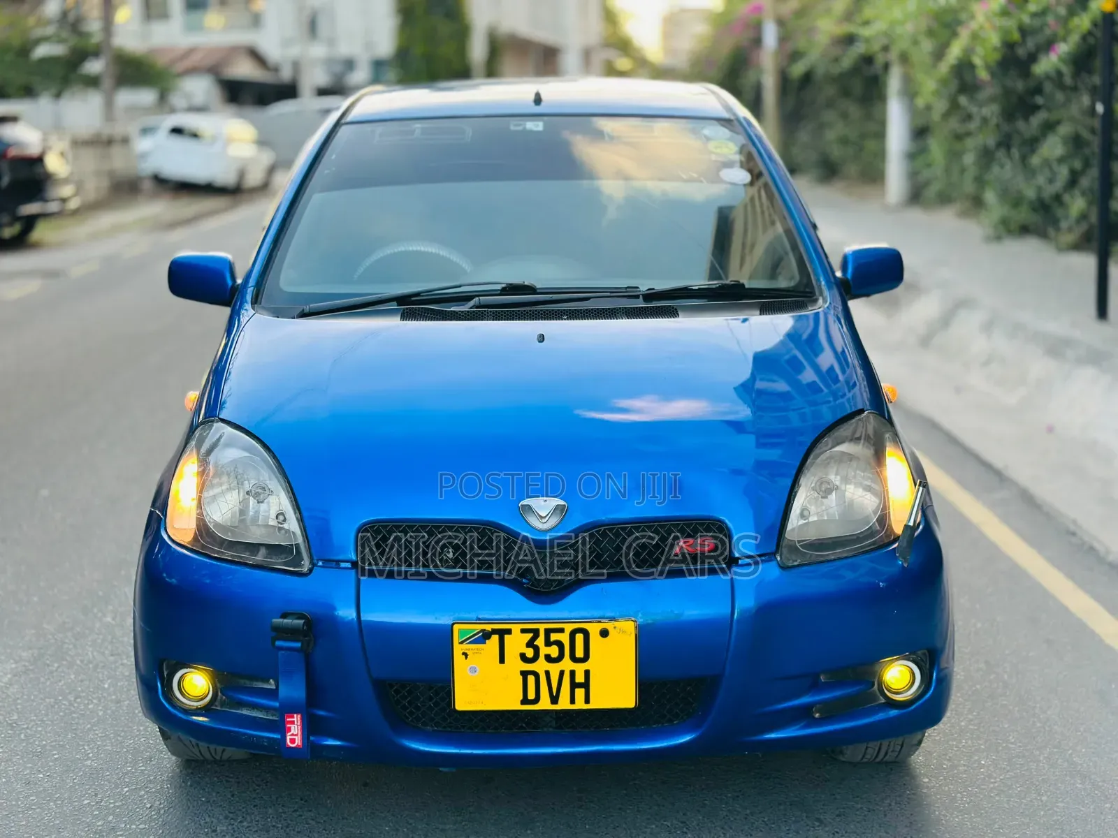 Toyota Vitz 2003 Blue