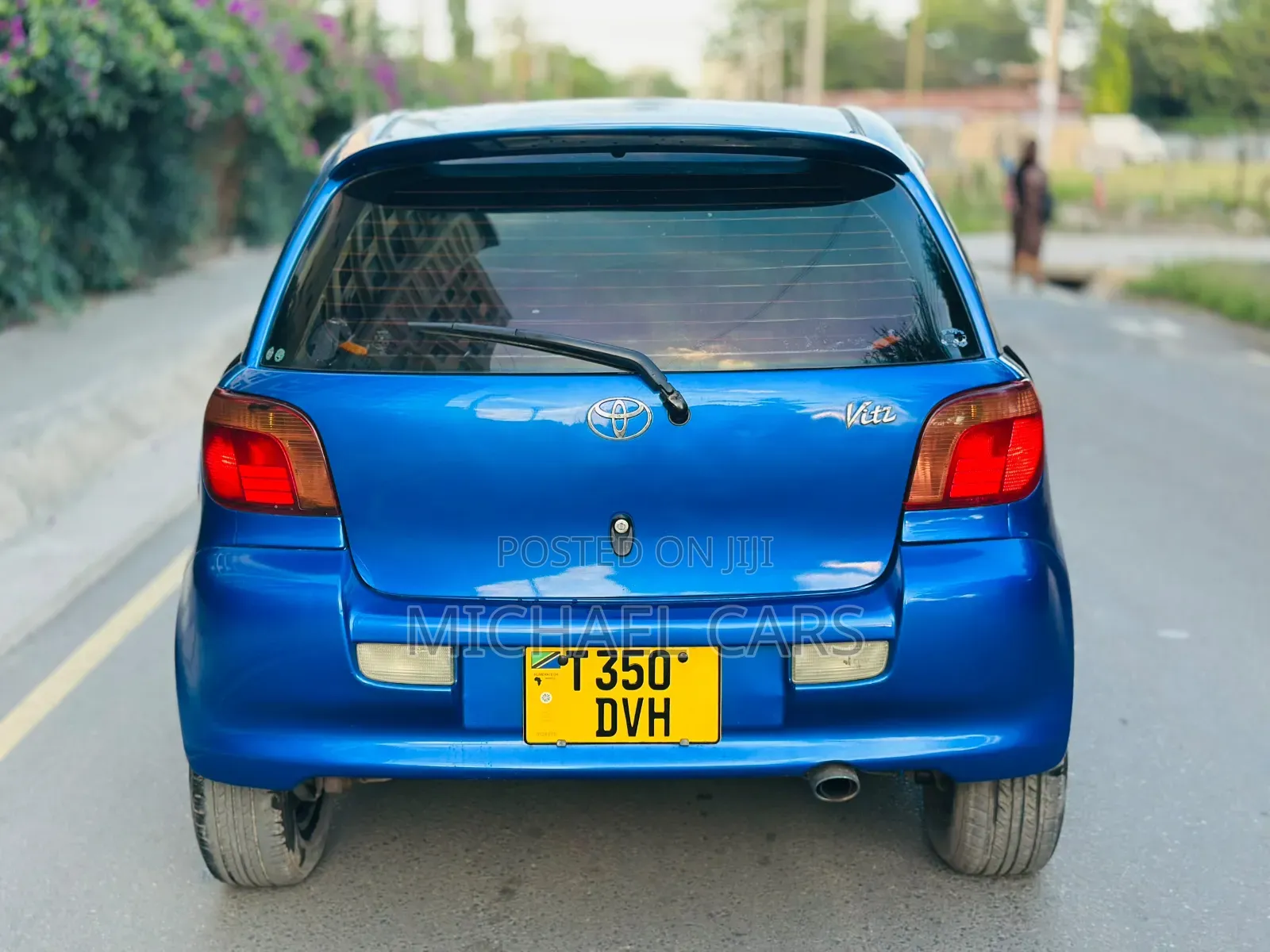 Toyota Vitz 2003 Blue