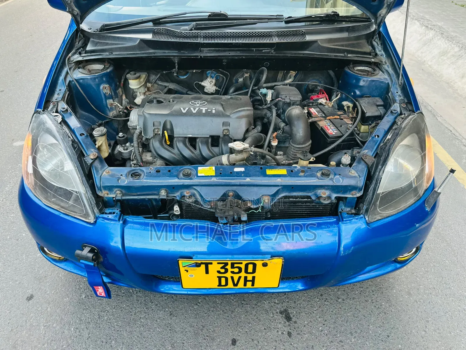 Toyota Vitz 2003 Blue