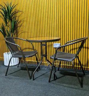 Outdoor Table With Two Chairs