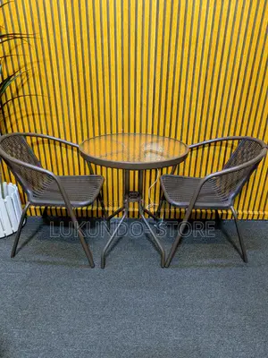 Outdoor Table With Two Chairs
