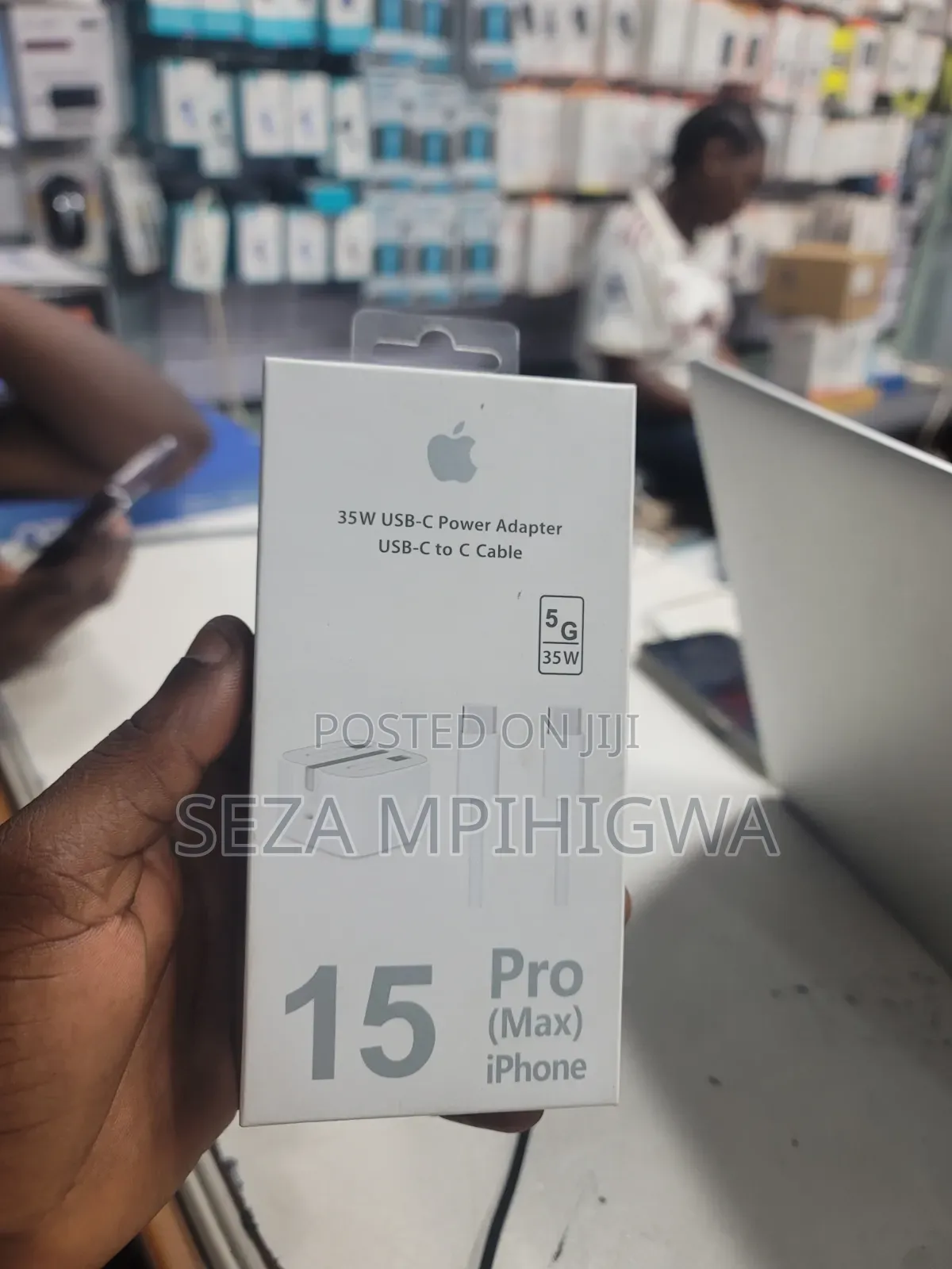 ​Apple 35W Dual USB-C Fast Charger Set (Head + Cable) - For iPhone