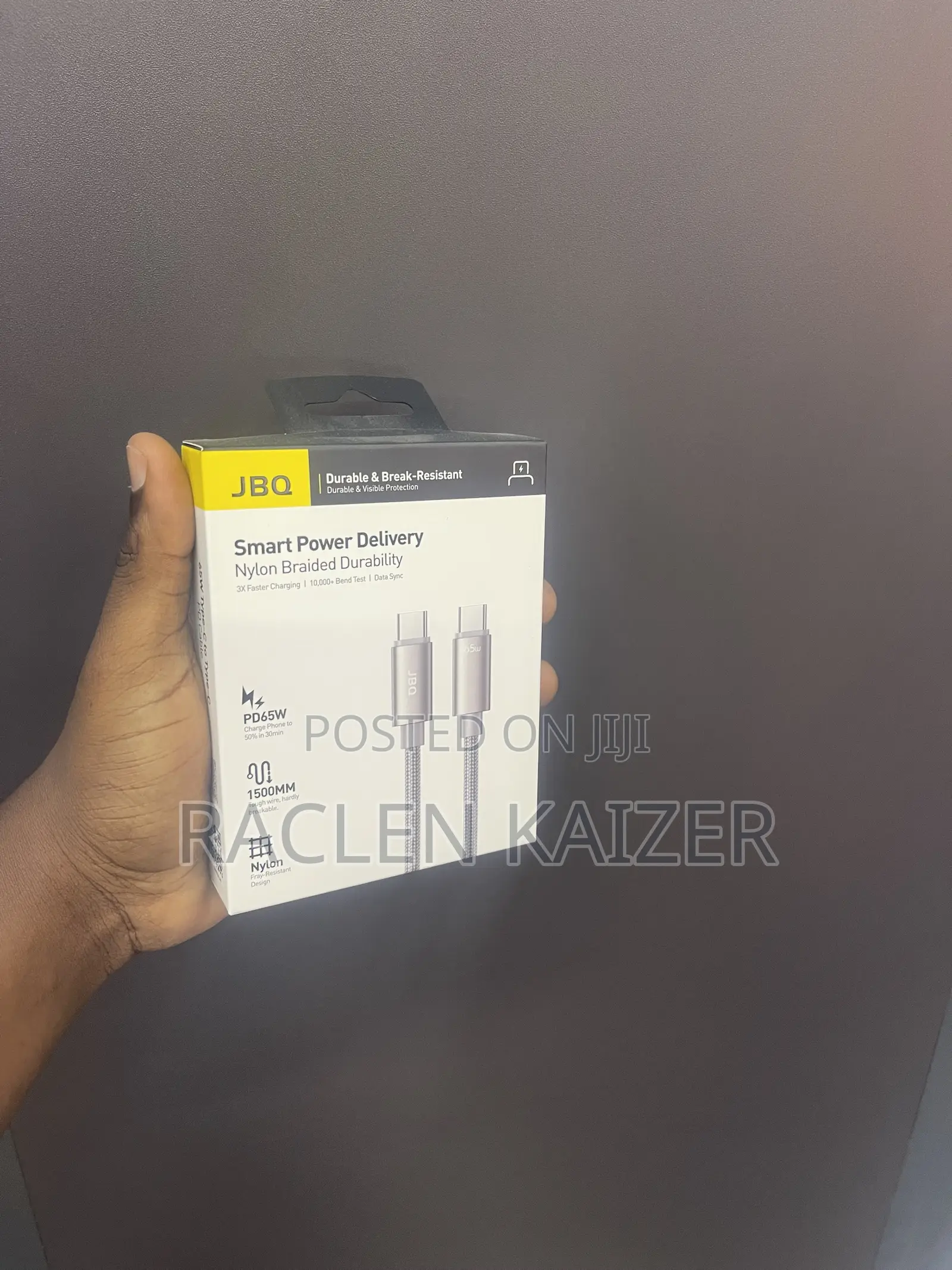 JBQ 65W Type-C to Type-C Cable