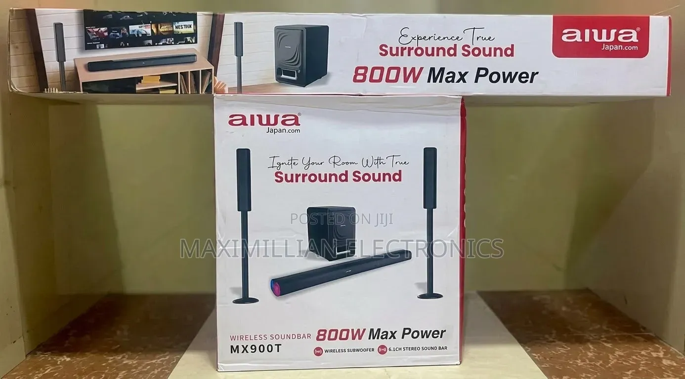 Aiwa Mx900 800w Surround System 6.1 Channel