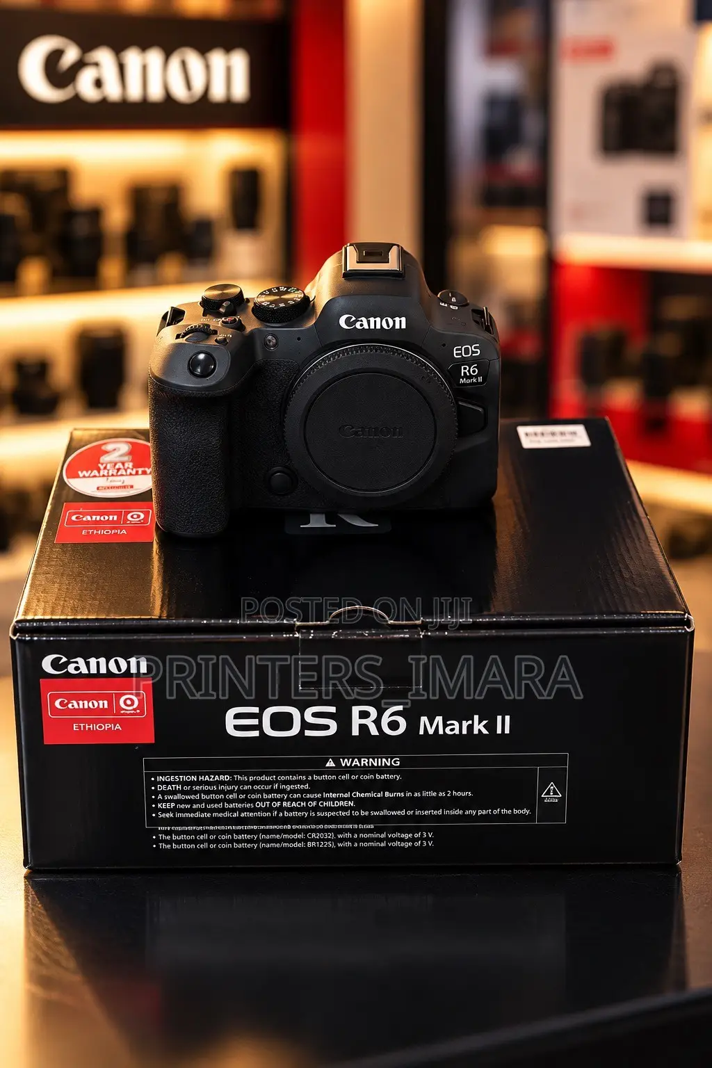  Canon Eos R6 Mark Ii — Body Only