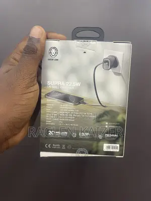 Green Lion Supra 22.5w Uk Wall Charger