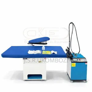 Industrial Ironing Table With Steam Generator