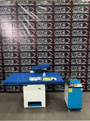 Industrial Ironing Table With Steam Generator