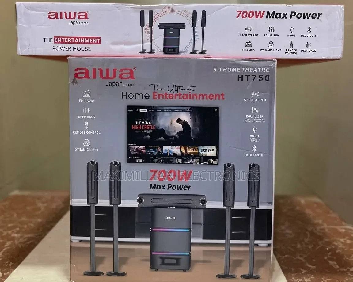 Aiwa HT-750 5.1-Channel Home Theater System (700W)