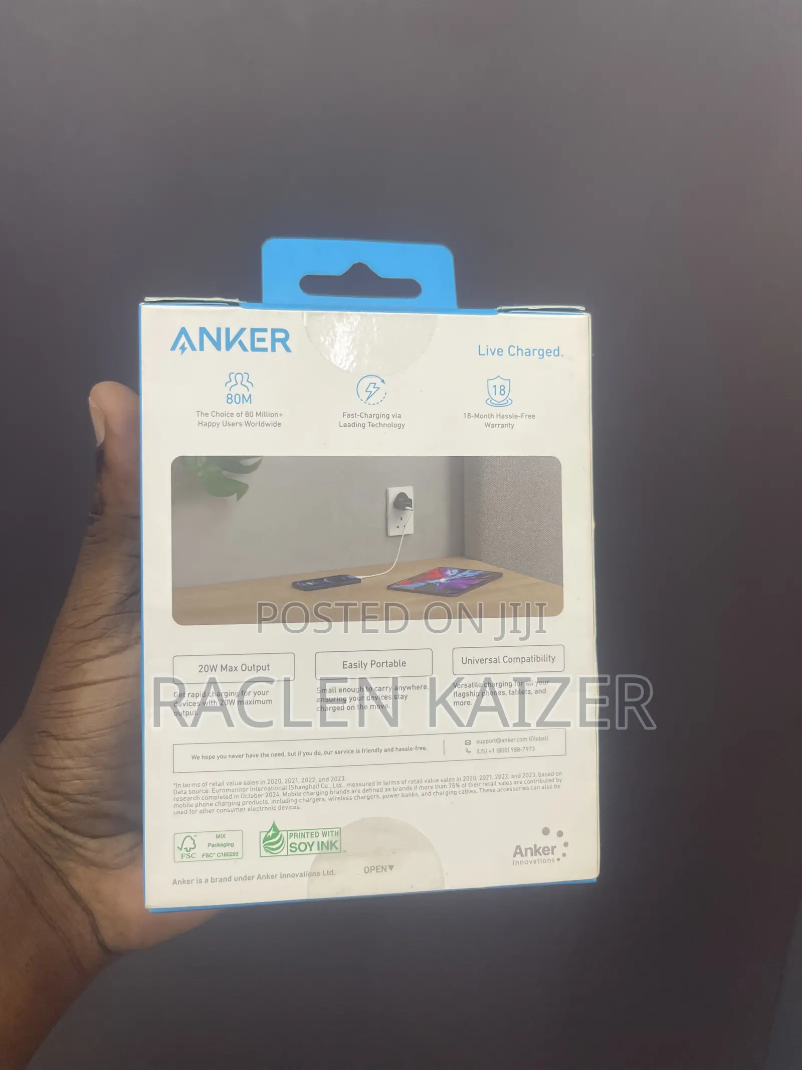 Anker High-Speed Charger for Mobile Devices