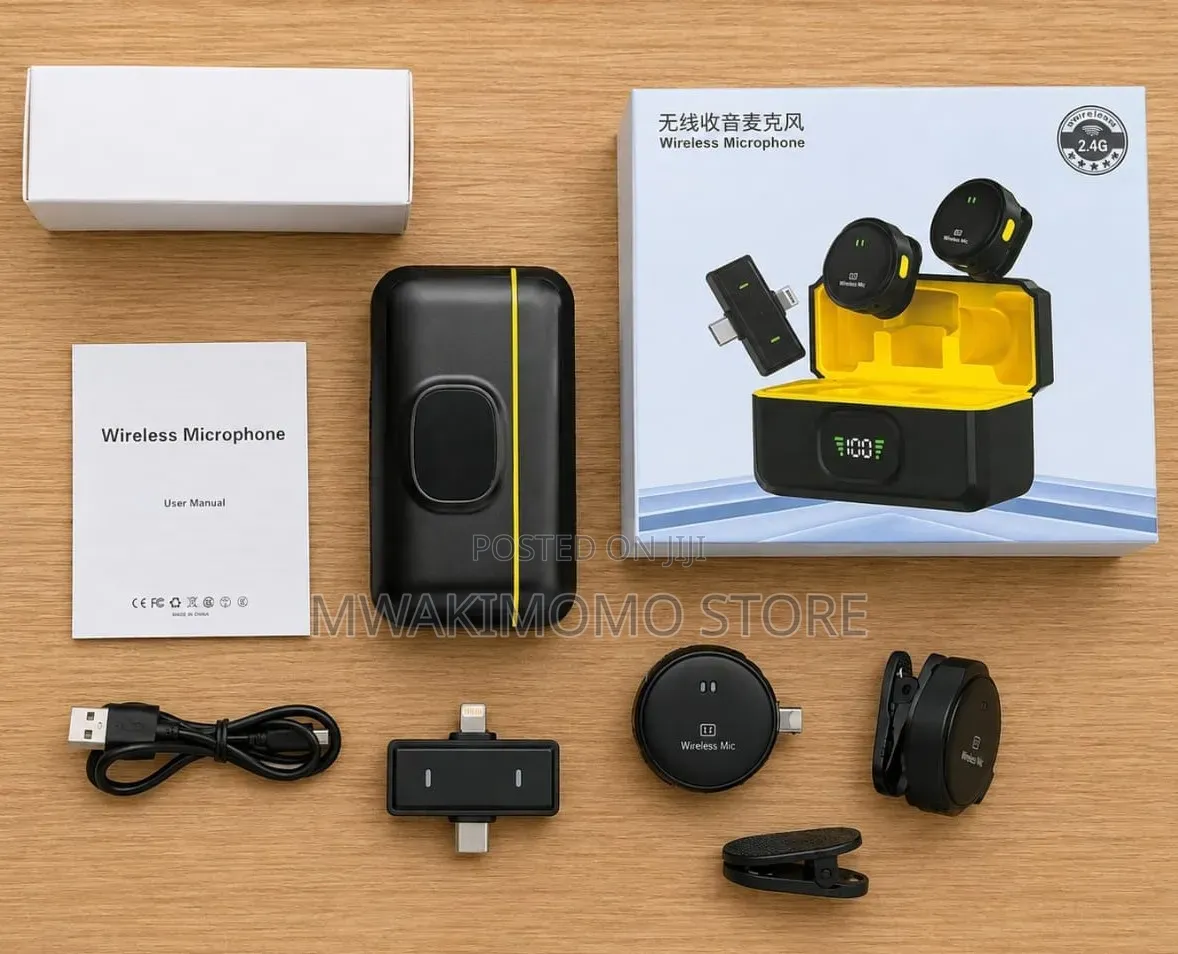 Q9 Dual Wireless Lavalier Microphone System