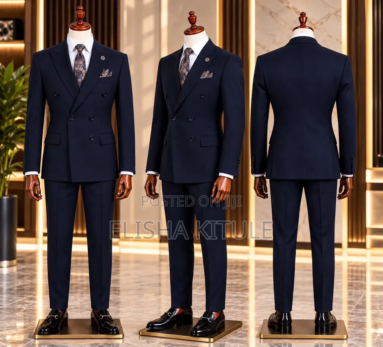 Brand New for Men Blue Suit