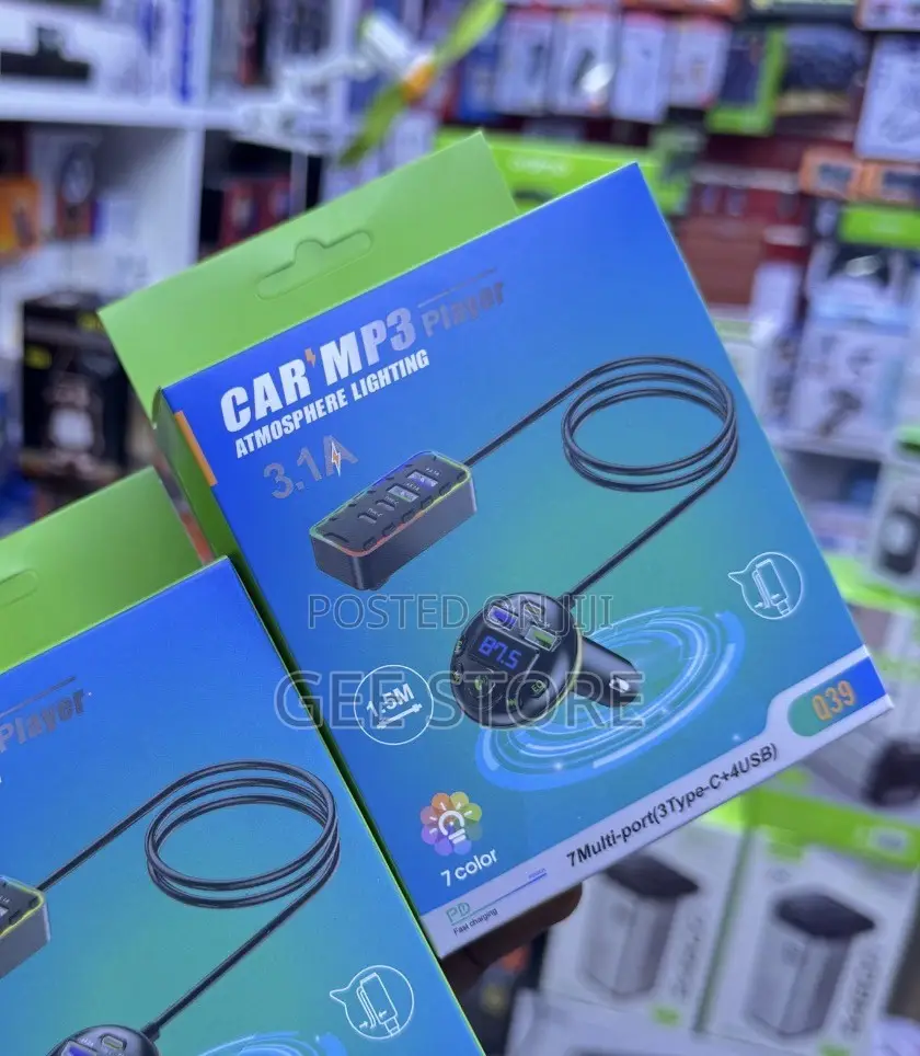 Q39 Car MP3 Player and Bluetooth FM Transmitter