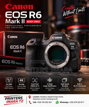  Canon Eos R6 Mark Ii — Body Only