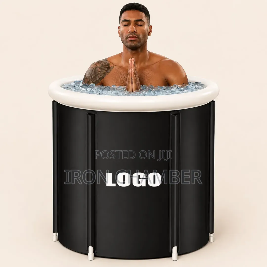 Ice Bath (BLACK Round) Tub.