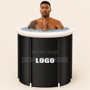 Ice Bath (BLACK Round) Tub.