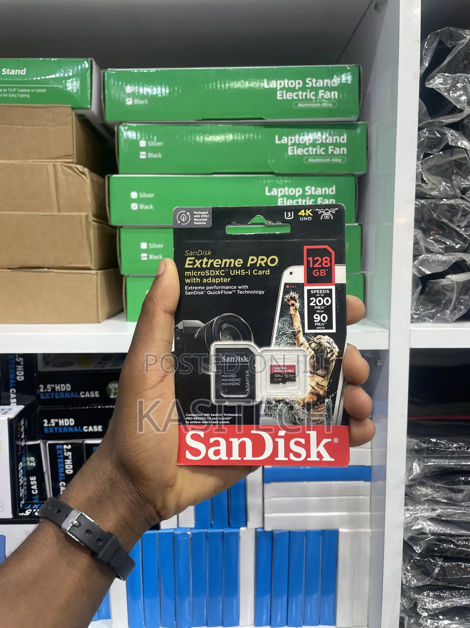 Sandisk Memory Card Extreme Pro Hd 128gb