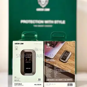 Green Lion Portable MiFi Router 4G LTE/3G, 10 Device, TFT Display