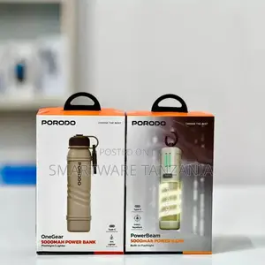 Porodo OneGear 5000mAh Power Bank With Flashlight and Type-C Connector