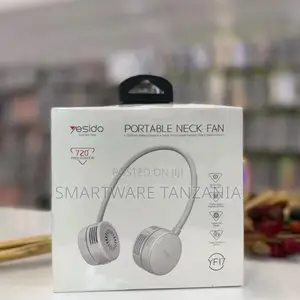 Yesido Neck Fan With 1000mAh Battery, 3 Speed Settings, 720° Rotation