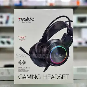 Yesido EK05 Gaming Headset With RGB, HiFi Sound, Wired Connectivity