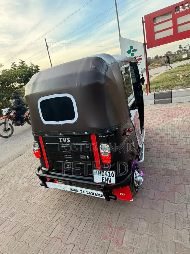 TVS King Deluxe Plus iTouch Start 2025 Black