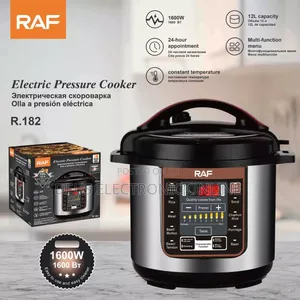 *Raf Electric Pressure Cooker 12l at 305,000*
O