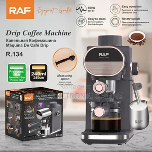 *Raf Drip Coffee Machine With Milk Froster Steamer at 175000*