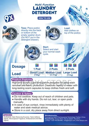 Multifunction Laundry Detergent