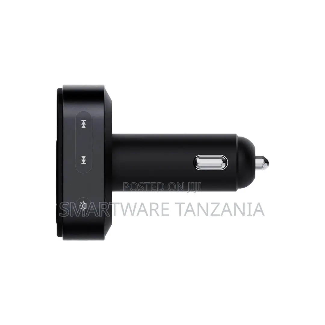 Porodo Dual Microphone FM Transmitter & Charger, 45W Power Output