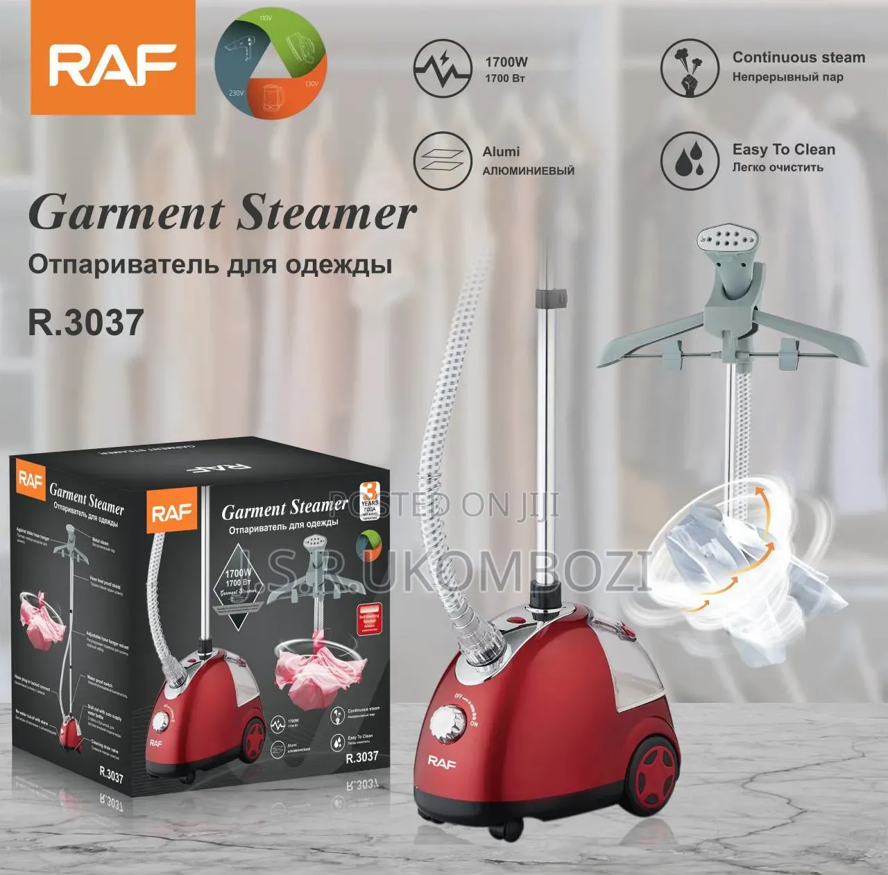 *Raf Garmet Steamer