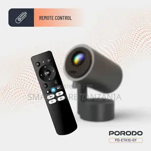 Porodo Premiere Full HD Smart Projector, 2500 ANSI Lumens, 2H Battery