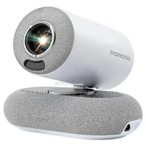 Porodo Lumacast Smart Full HD Projector, 230 ANSI Lumens, Android 13