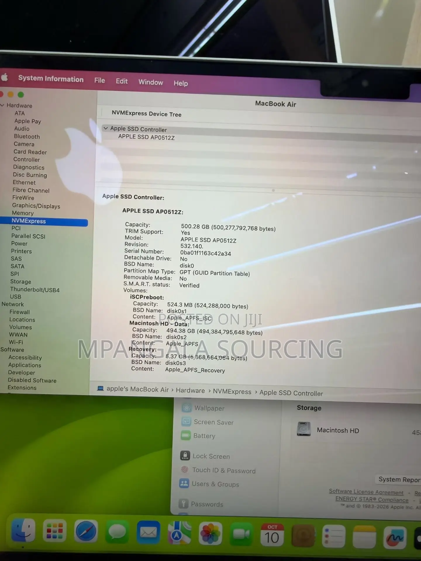 Laptop Apple MacBook Air 2022 M2 16GB Apple M2 SSD 512GB