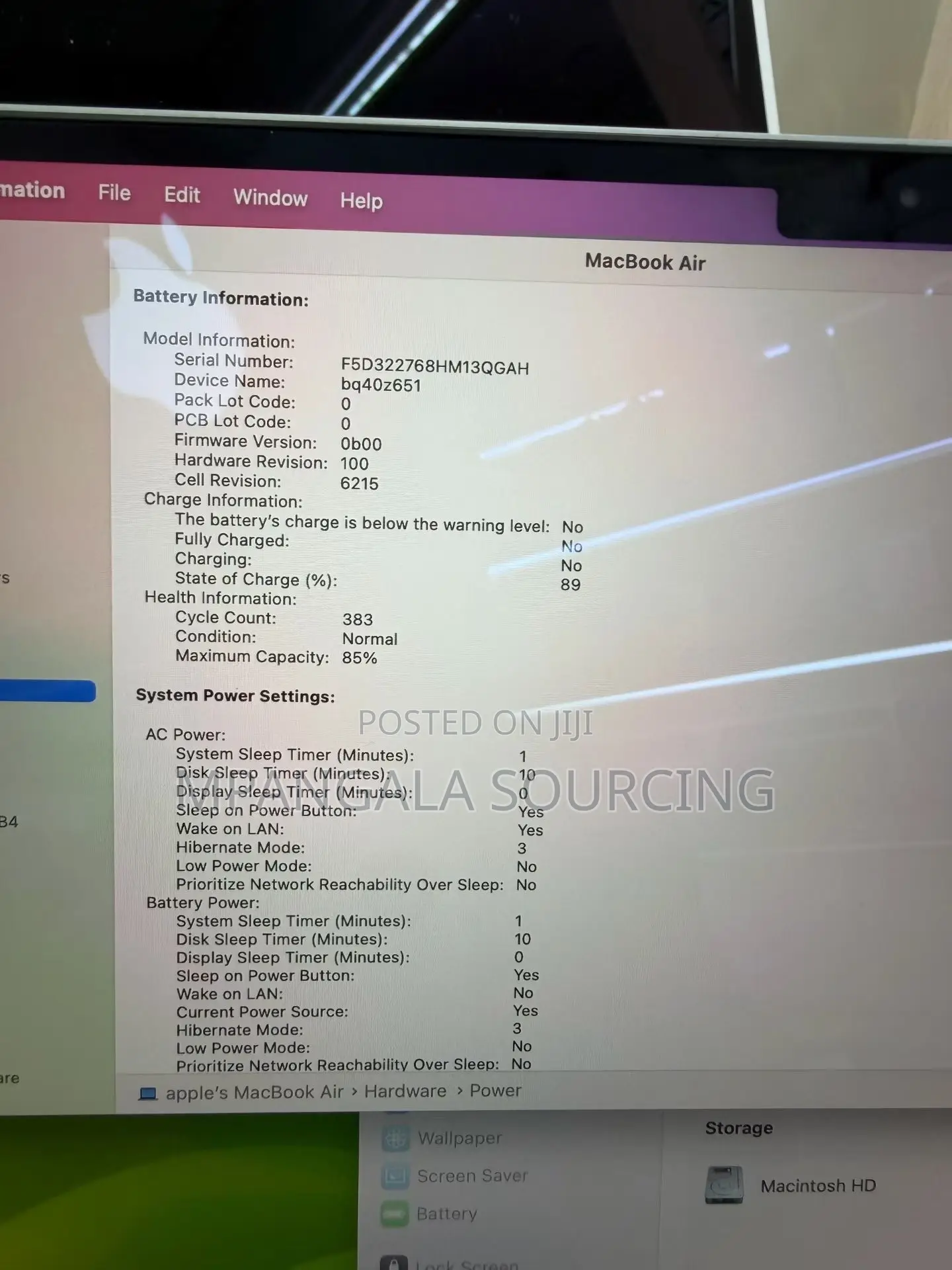 Laptop Apple MacBook Air 2022 M2 16GB Apple M2 SSD 512GB