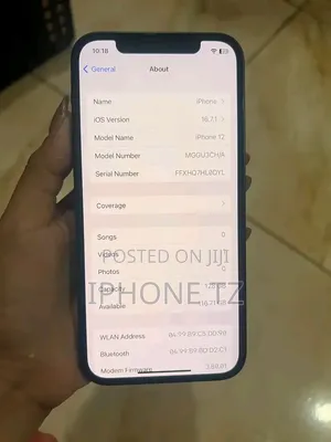 New Apple iPhone 12 64 GB Black