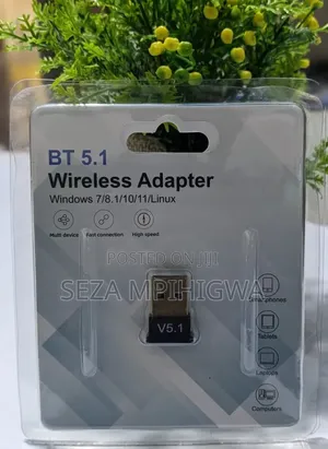 ​Bluetooth 5.1 USB Wireless Adapter Dongle (Windows/Linux)