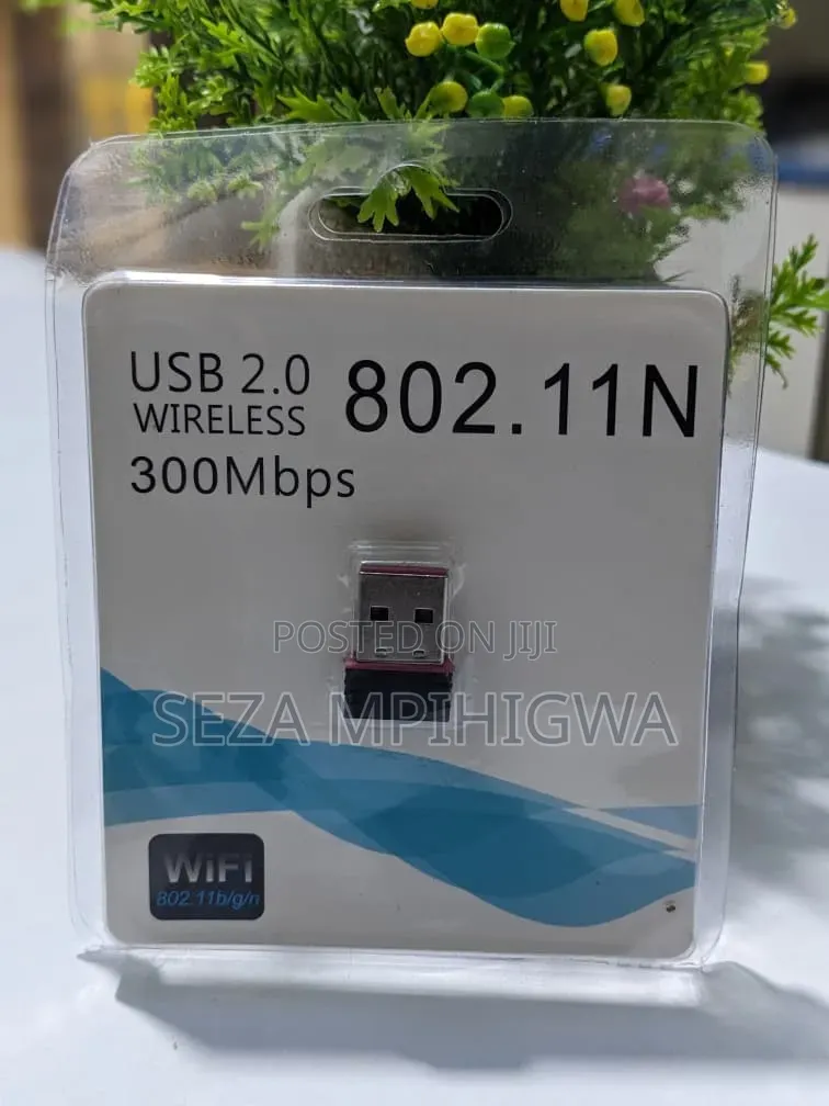 ​USB 2.0 Wireless 802.11N Mini Wi-Fi Adapter (300Mbps)