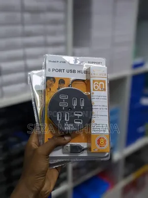 ​8-Port Round USB 2.0 Hub (Model: P-2108)