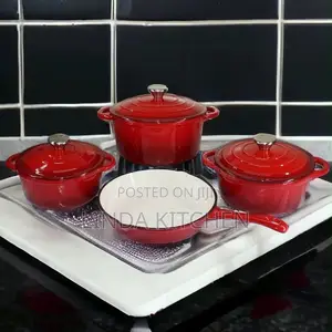Sufuria Cast Iron Set Ya 7pcs