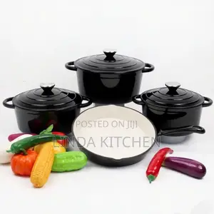 Sufuria Cast Iron Set Ya 7pcs