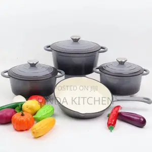 Sufuria Cast Iron Set Ya 7pcs