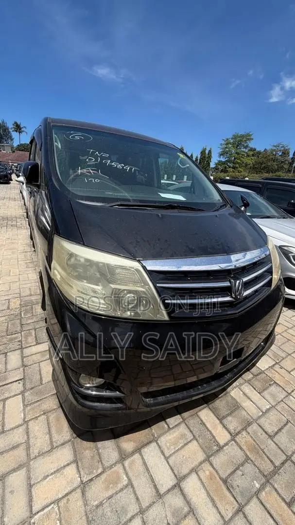 Toyota Alphard 2.4 Hybrid AWD 2007 Black