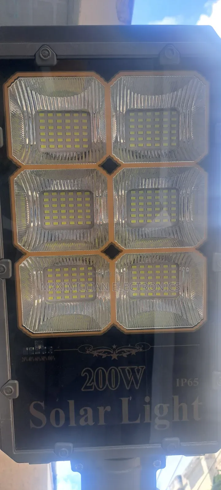 Solar Street Led Lights 200w With Built-in Battery