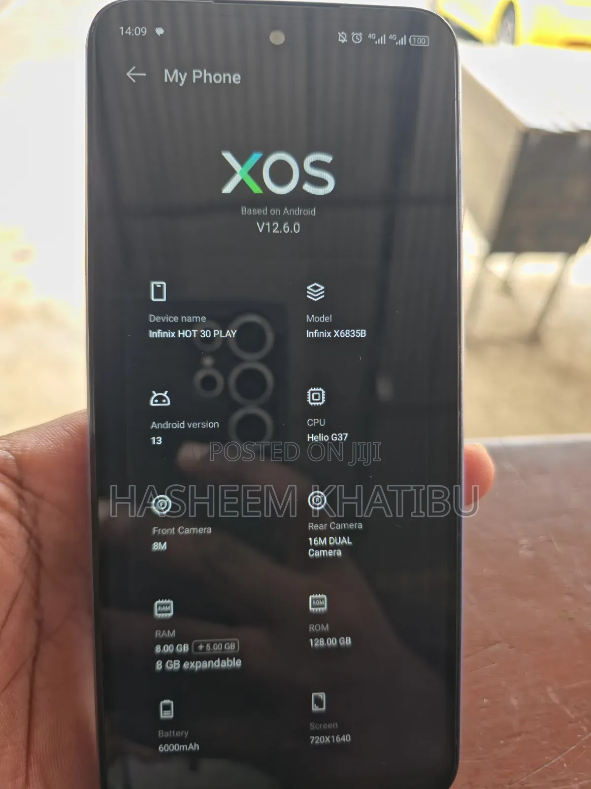 Infinix Hot 30 128 GB Purple