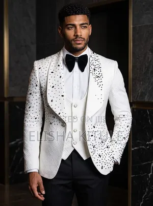 Brand New for Men White Suit